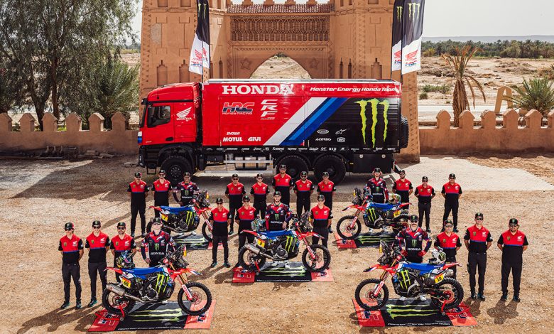 Екипът на Monster Energy Honda 2025 Рали Дакар е потвърден