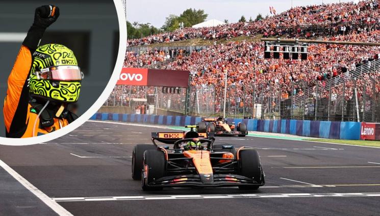 Норис триумфира в Гран При на Мексико