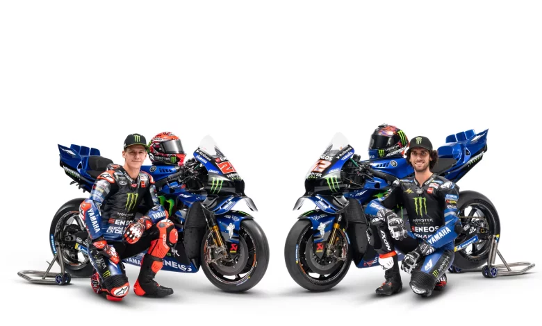 MotoGP: Yamaha показа новата цветова схема на YZR-M1, който е с V4 двигател