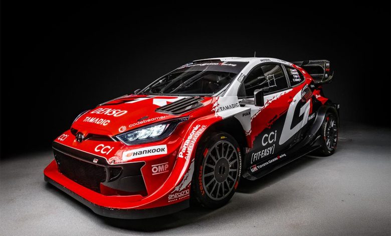 Тойота представи цветовете си за новия сезон в Световния рали шампионат