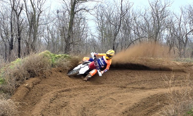 Борис Митов в активна подготовка за първия си сезон в MX125