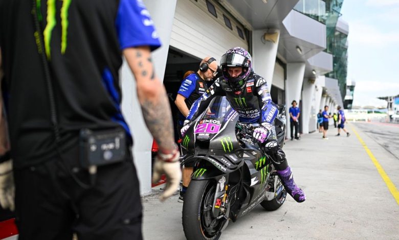 MotoGP: Yamaha спира тестовете в Сепанг, докато разследва проблем с двигателя на M1